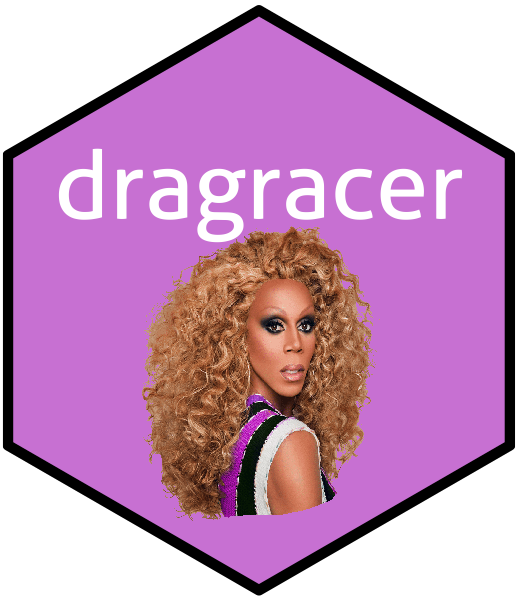 The dragracer hexlogo